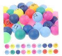 HANABASS 1 Set Palline per Numerate Accessori per Giochi Festa e Intrattenimento Palline Riutilizzabili e Leggere per Attività Divertenti