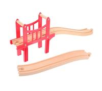HANABASS 1 Set Tommaso Il Treno Accessori Per Binari in Legno Bridge Tunnel Train Accessory Accessori Per Binari Del Treno Ponte Ferroviario Di Legno
