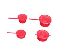 HANABASS 1 Set Utensili Da Cucina in Miniatura Mini Arredamento Per La Casa Mini Pentola Di Vaso Mini Roba Da Cucina Pentola in Miniatura Decorativa Piccoli Vasi Lega 4 Pezzi