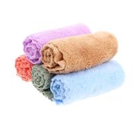 HANABASS 10 pezzi Asciugamani Bagnetto Ragazzo Ragazza in Fleece e Riutilizzabile Salviette Water Wipes Super Assorbenti per Cute Sensibile Leggeri e Facili da Trasportare