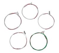 HANABASS 10 Pezzi Corde Guzheng b Tipo Per Sostituzione e Riparazione, Set Metallico Di Ricambio Per Strumenti a Corda, Suoni Potenti e Accordi Chiari, Accessori Professionali Guzheng 6-10