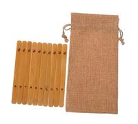 HANABASS 10 Pezzi Stick di bambù Yijing Bastoncini di bambù Cinesi Bastoncini per predire la Fortuna Oggetto di divinazione Tradizionale Gioco di predizione del Strumenti divinatori