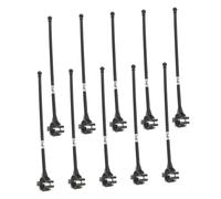 HANABASS 10 Pezzi Supporto Per Bandiera Per Auto Supporto Per Bici Bandiera Per Bici Con Asta Per Sicurezza Supporto Da Giardino Asta Per Bandiera Per Bicicletta Manubrio Pali Per