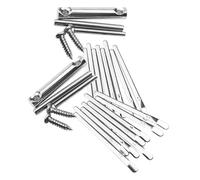 HANABASS 10 Set Mini Kalimba Thumb Piano per Principianti e Strumento Musicale Portatile con Suono e Chiaro Facile da Imparare e Adatto Tutti