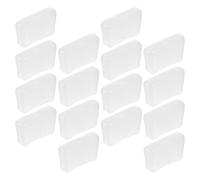 HANABASS 16 Pezzi Set 16 Coperture in PVC per Pinze da Rottura Vetro | Aumentano L'attrito, Proteggono i Bordi Delicati del Vetro, per Vetri Artistici e Taglio
