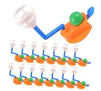 HANABASS 18pezzi Pallacanestro Da Tavolo Miniatura Basket Gioco Interattivo Per Ragazzo Ragazza Ragazza Le Dita Giocattolo Educativo Per Sviluppo Coordinazione Occhio-mano e Rapporto Genito