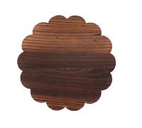 HANABASS 1pezzi Vassoio per Vasi da Fiori in Legno di Buona qualità Pratico e Durevole Mobile e Rimovibile Impedisce La Fuoriuscita di Terra Adatto per Decorare Casa o Giardino