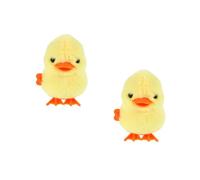HANABASS 2 Peluche Papera Carica Morbida e Sicura Saltellante per Regalo e Portatile per Adatto Compleanni e Speciali
