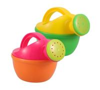 HANABASS 2 Pezzi annaffiatoio piccolo Spiaggia giocare potere maniglia ragazzo bollitore per giocattoli da bagno l'acqua lattina Wiring Can per i Biring Secchio plastica