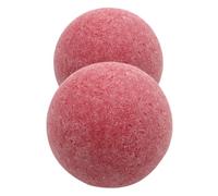 HANABASS 2 Pezzi Biliardino Satinato Palline Da Biliardino Sostitutive Sostituzione Di Parti Del Biliardino Pallone Da Calcio Balilla Mini Pallone Da Calcio Palle Da Biliardino Rosso Resina