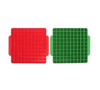 HANABASS 2 Pezzi Contenitore per Riciclo Batterie Usate in Plastica, Supporta Smaltimento Rifiuti Elettronici, Design Compatto e Salvaspazio per Cassetti e Angoli della Stanza