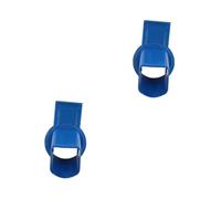 HANABASS 2 Pezzi Dispenser per Granaglie con Uscita da Accessorio per Contenitori Stoccaggio Anti-Perdita per Agricoli e Controllo del Flusso Efficiente