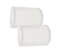 HANABASS 2 Pezzi Scudo di sicurezza delle porte Guardie per i dito per Guardia della porta Scudo in jam di dito Proofing Jam Shield cerniere per PP Transparent