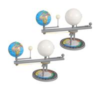 HANABASS 2 Pezzi Strumento Eclisse Eclisse Solare Kit Per Kit Didattico Sul Solare Educativo Per Strumento Di Insegnamento Delle Scienze Plastica