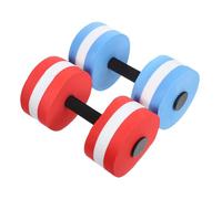 HANABASS 2 Pezzi Water Aerobics Dumbbells EVA Floating With Comfortable Grip Lightweight Portable Pool Resistance For All Ages Fitness Training