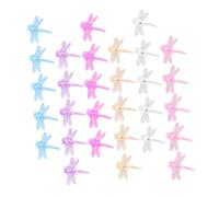 HANABASS 2 Set Clip per Piante Rampicanti Design per E per Cetrioli E Peperoni Facile da Usare E Rimuovere Materiale E Resistente 60 Pezzi * 2