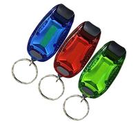 HANABASS 2 Set LED Avvertimento Portatile con Sicurezza per Passeggiate Corsa E Bici Segnalazione Notturna Visibile Centinaia Metri Robusto 3 * 2