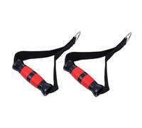 HANABASS 2 Set Maniglie Per Fitness Resistente Accessori Per Allenamento Con Fasce Elastiche Per Esercizi Riabilitazione Yoga E Bodybuilding 2 * 2