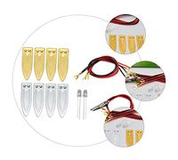 HANABASS 2 set Materiali per Esperimenti Scientifici con Strisce e Rame per Batterie Frutta Educative Kit Didattico per Principi Elettrica e Apprendimento Pratico