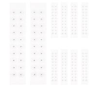 HANABASS 200 pezzi Auricolari Monouso per Agopuntura Adesivi Auricolari Trasparenti con Perline per Stimolazione Patch Pressione Auricoloterapia Portatili per Massaggio e Auricolare