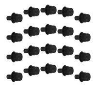 HANABASS 20pezzi Guida per Altoparlante in Plastica Clip in Rete Acustica Bottone Pressione Elementi di Fissaggio per Supporti di Montaggio per Protezione e Fissaggio Sicuro