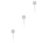 HANABASS 3 Pezzi Innaffiatura Vetro Forma Gocciolatore per Piante Piccolo Dispositivo per Irrigazione per Vasi Ed Esterni