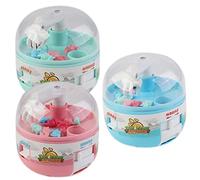 HANABASS 3 Pezzi Mini Macchina per Artiglio per Feste Compleanno e Attività Scolastiche senza Batteria Design e Leggero Facile da Giocare