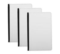 HANABASS 3 pezzi Portafoglio da Viaggio in Pelle PU con Porta Passaporto Resistente e Capiente Organizer Documenti per Uomo e Donna Elegante Custodia Multifunzione per Carte e Contanti