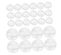HANABASS 30 Pezzi Rattles per Giocattoli Te Palline per Animali Accessori per Giocattoli Sensoriali e Creativi Stimolazione e Sviluppo Visivo