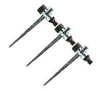 HANABASS 3pezzi Picchetto Per Irrigatore Da Giardino Base in Lega Per Irrigatore Da Prato Sostituisce La Base Vecchia o Rotta Robusto Per Penetrare Nel Prato e Mantenere Stabile