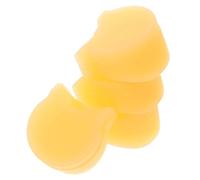 HANABASS 4 Pezzi appoggio per le manica Accessori comodo cuscinetto per le del pollice protettore protezioni per le Gel di silice Yellow