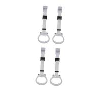 HANABASS 4 Regolabili per Box Maniglie per Tirare e Stare Accessori Culla con Cinghia Adattabile Sicuri e Resistenti per Ragazzo