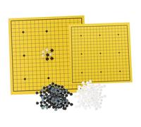 HANABASS 4 Set Vai Giocattoli Minuscola Scacchiera Accessori Per Case Delle Bambole in Miniatura Scacchi Tascabili Decorazione Di Scacchi in Miniatura Piccola Scacchiera Carta