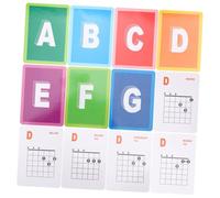 HANABASS 49pezzi Libro degli Accordi per Chitarra Poster di Accordi Musicali Grafico delle Scale per Chitarra Guida all Apprendimento per Principianti Poster Leggero per Esercizi