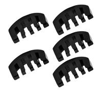 HANABASS 5 Pezzi Sordina per Violino in Gomma Muto Pratica Stile Artiglio Compatibile Accessorio Silenziatore per Addestramento e Riduzione Rumore