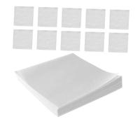 HANABASS 500 Pezzi Carta Per Pesare Lattina Di Pesatura Accessorio Per Bilancia Accessorio Di Pesatura Traslucido a Doppio Lato Cellulosa Industriale Carta Bianca