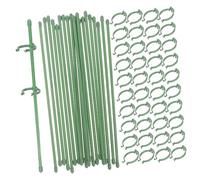 HANABASS 50pezzi Traliccio da Giardino Plastica Supporto per Piante Rampicanti Gabbia per Pomodori Struttura per Fiori Utilizzabile per Clematidi Gigli Cetrioli Fagioli Dolci Ipomee Pomodor