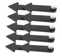 HANABASS 5pezzi Lancette Orologio Didattiche in Plastica di Indicatori per Orologi per Insegnare Parti di Orologi per Ragazzo Ragazza Ragazza e Classi