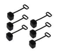 HANABASS 6 pezzi Coprizaino Kazoo Silicone Protezione Antipolvere per Kazoo Copertura Resistente e Pratica Facile da e Riutilizzabile Design Comfortevole e Duraturo
