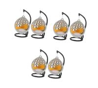 HANABASS 6 Sospeso Alto Oggetto Per in Miniatura Piccolo Vintage Mini Dondolo Per Casa Delle Roba in Miniatura Stoffa