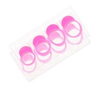 HANABASS 8pezzi Manicotto in Silicone Per Lingua d Acciaio Accessori Per Strumenti Percussione Copridita Protettivo Per Dita Confezione