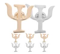 HANABASS 8pezzi Spilla di Sicurezza per Giacche da Uomo Accessori per Camicie e Sciarpe Design Ispirato alla Psicologia Realizzato in Lega per Look da Festa e Ufficio Scelta per Regali