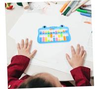HANABASS Abaco Colorato per Strumento Educativo in Plastica per Apprendimento Matematico per Studenti Elementari e Pratica Aritmetica