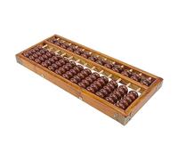 HANABASS Abaco in Legno Perline Pallottoliere Educativo per Design Elegante Strumento Calcolo per Scuola e Apprendimento Abaco Aritmetico Resistente e Levigato