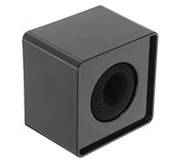 HANABASS ABS Microfono Logo Bandiera Stazione Portatile Spazio per Logo Personalizzabile per Annunci Pubblicitari e Riprese Professionali