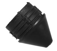 HANABASS Accessori per ombrelloni Parti di Riparazione per ombrelli da Esterno Tappo per ombrellone Parti dell'ombrellone Tappo terminale per ombrellone da Patio Black