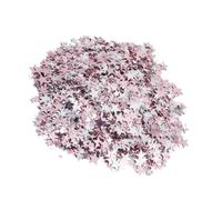 HANABASS Argento Confetti 3mm 6mm 10mm a Stella a Cinque Punte | Resina Lucida, per Biglietti Invito e Bottiglie Trasparenti, Decoro Tavolo, Atmosfera Festa Colore Casuale