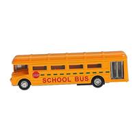 HANABASS Autobus per Scuolabus Collezionabile Educativo e Decorativo Idea per Compleanni e Natale