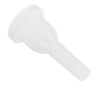 HANABASS Bocchino per Trombone Tenore in Abs Bianco Facile da Trasportare Resistente alla Deformazione Accessorio per Principianti e Professionisti