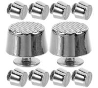 HANABASS Borchie per Borse 10 Pezzi Viti Fondo Borsa Fai da Te Perno in Ferro 12 MM Piedini per Secchio Goffrati Applicazioni per Borse Fatte a Mano